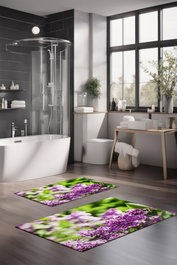 Mijölnir Juego de alfombrillas de baño CT-5143 Multicolor